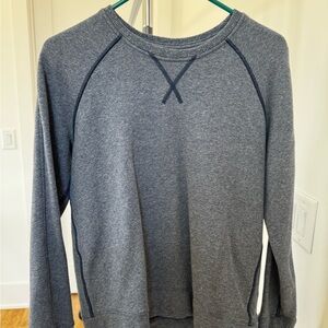 Lululemon Navy Heather Sweatshirt